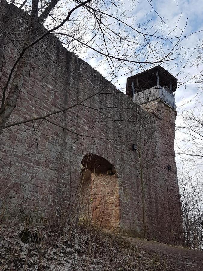 Ferienhaus Geier Hilders Bagian luar foto