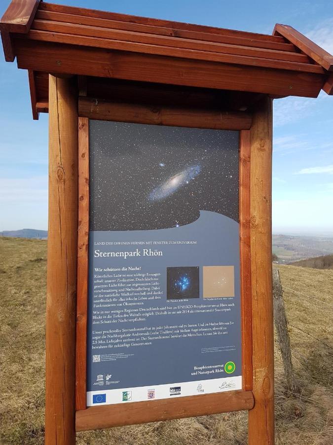 Ferienhaus Geier Hilders Bagian luar foto